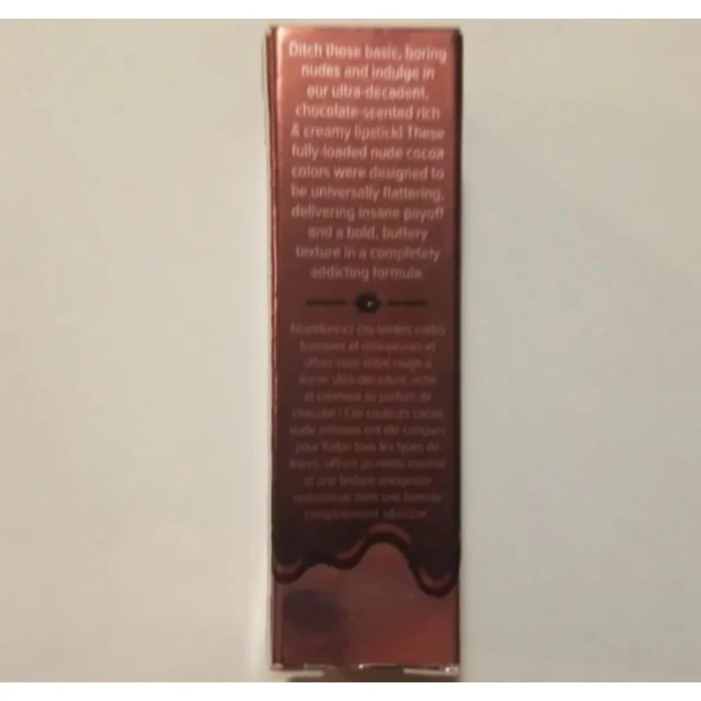 Too Faced Cocoa Bold Lipstick Chocolate Lava